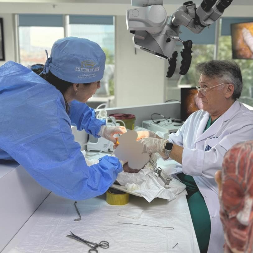 Пошаговый 3-й курс по Ринопластике Cadaver Course и живая хирургия